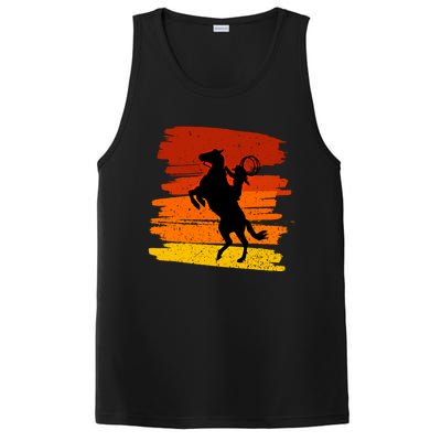 Horse Power With Wild Cow For Country Lovers Gift PosiCharge Competitor Tank