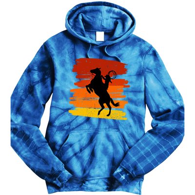 Horse Power With Wild Cow For Country Lovers Gift Tie Dye Hoodie