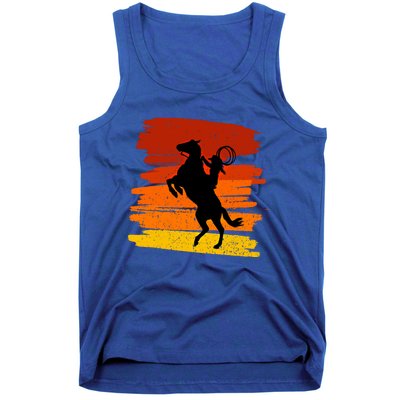 Horse Power With Wild Cow For Country Lovers Gift Tank Top