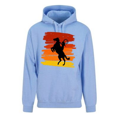 Horse Power With Wild Cow For Country Lovers Gift Unisex Surf Hoodie