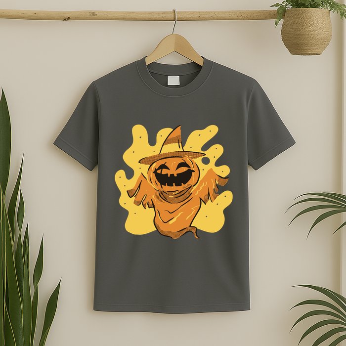 Halloween Pumpkin Witch T-Shirt