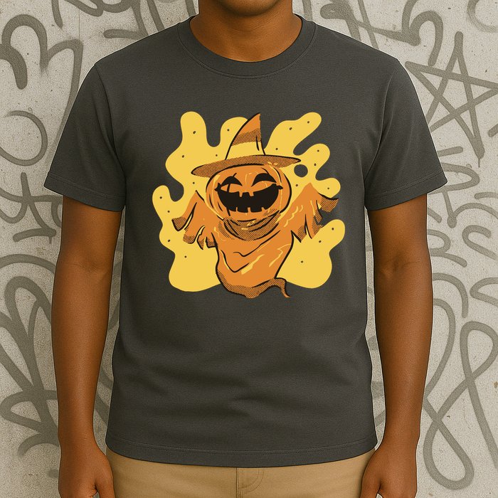 Halloween Pumpkin Witch T-Shirt