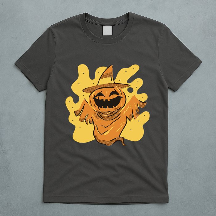 Halloween Pumpkin Witch T-Shirt