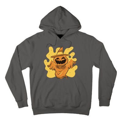 Halloween Pumpkin Witch Tall Hoodie