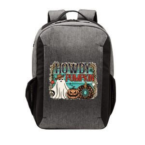 Howdy Pumpkin Western Halloween Spooky Season Vector Backpack