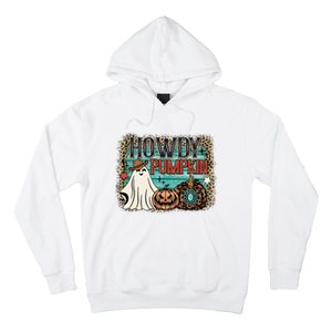 Howdy Pumpkin Western Halloween Spooky Season Hoodie