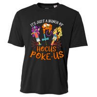 Hocus Pokeus Witch Nurse Halloween Medical Lab Tech Spooky Cooling Performance Crew T-Shirt