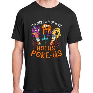 Hocus Pokeus Witch Nurse Halloween Medical Lab Tech Spooky Adult ChromaSoft Performance T-Shirt