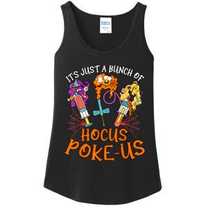 Hocus Pokeus Witch Nurse Halloween Medical Lab Tech Spooky Ladies Essential Tank