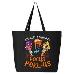 Hocus Pokeus Witch Nurse Halloween Medical Lab Tech Spooky 25L Jumbo Tote