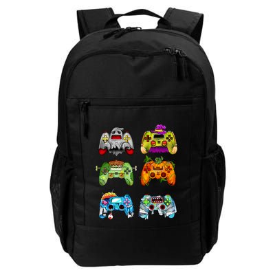 Halloween Pumpkin Witch Gaming Controllers Zombie Backpack