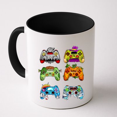 Halloween Pumpkin Witch Gaming Controllers Zombie Mug