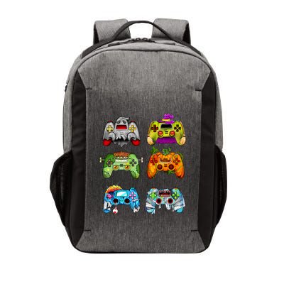 Halloween Pumpkin Witch Gaming Controllers Zombie Vector Backpack