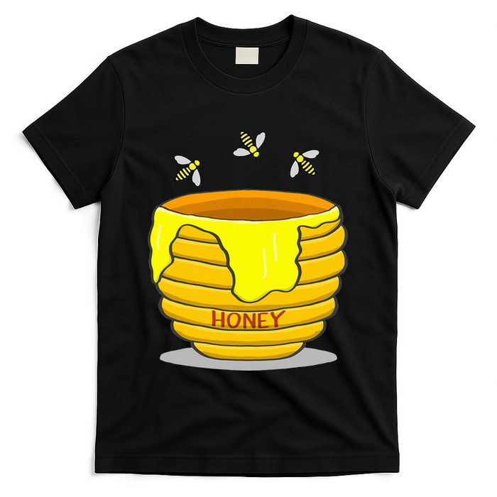 Honey Pot With Honey Bees T-Shirt