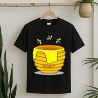 Honey Pot With Honey Bees T-Shirt