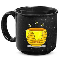 Honey Pot With Honey Bees 15oz Campfire Ceramic Mug