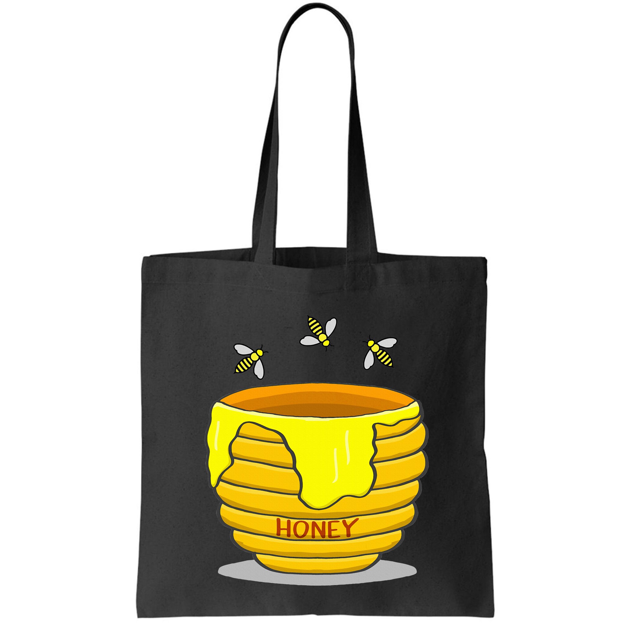Honey Pot With Honey Bees Bag