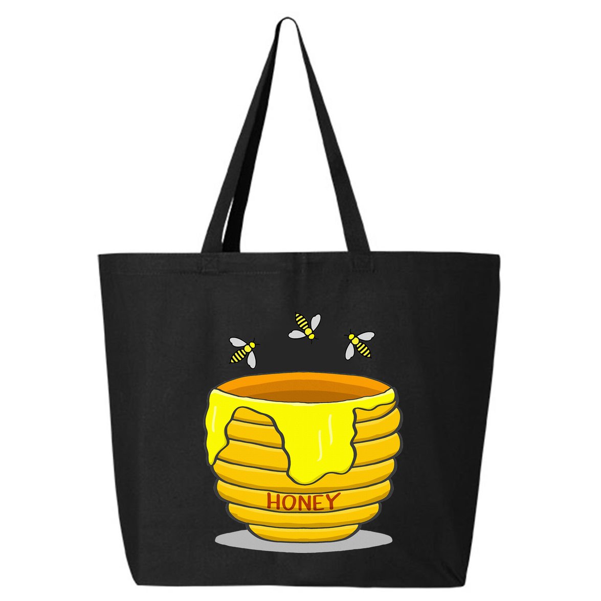 Honey Pot With Honey Bees 25L Jumbo Tote