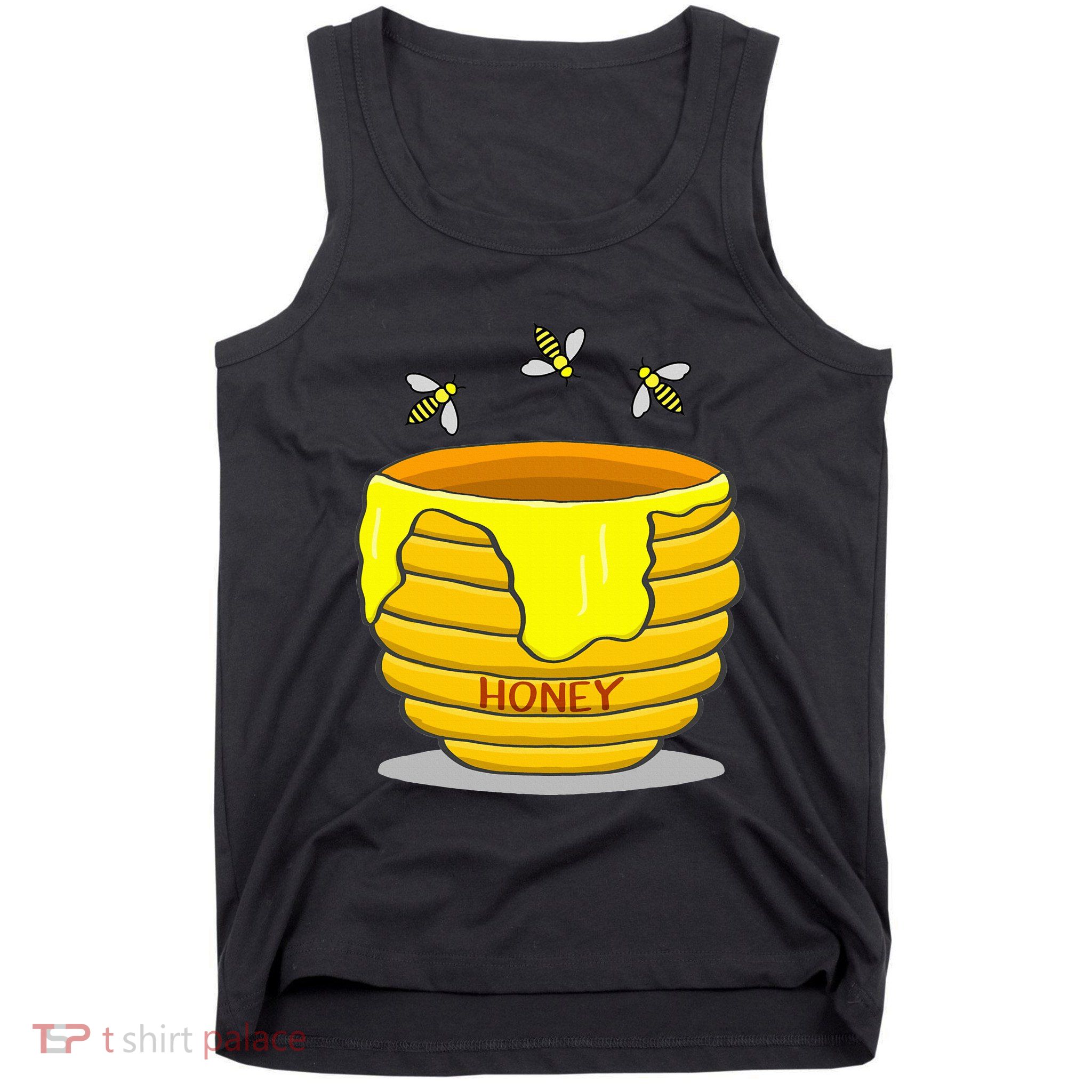 Honey Pot With Honey Bees Tank Top