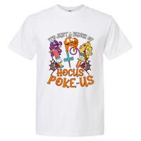 Hocus Pokeus Witch Nurse Halloween Medical Lab Tech Spooky Garment-Dyed Heavyweight T-Shirt