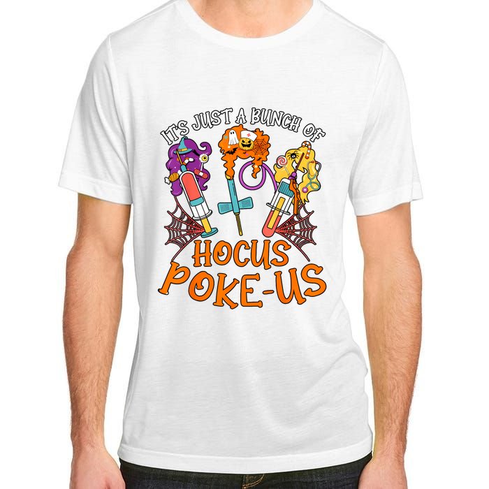 Hocus Pokeus Witch Nurse Halloween Medical Lab Tech Spooky Adult ChromaSoft Performance T-Shirt