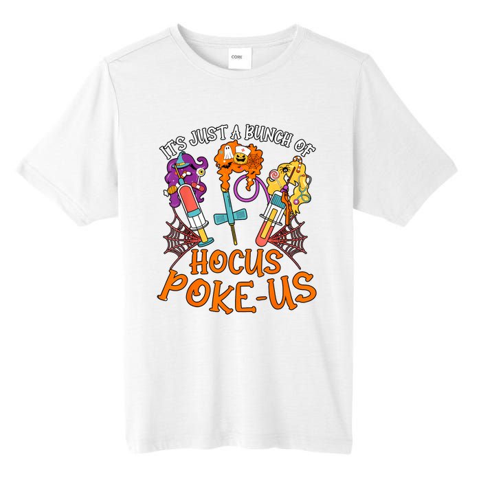 Hocus Pokeus Witch Nurse Halloween Medical Lab Tech Spooky Tall Fusion ChromaSoft Performance T-Shirt