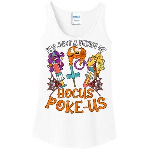 Hocus Pokeus Witch Nurse Halloween Medical Lab Tech Spooky Ladies Essential Tank