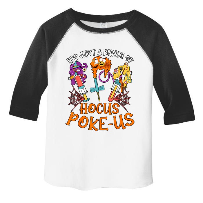 Hocus Pokeus Witch Nurse Halloween Medical Lab Tech Spooky Toddler Fine Jersey T-Shirt