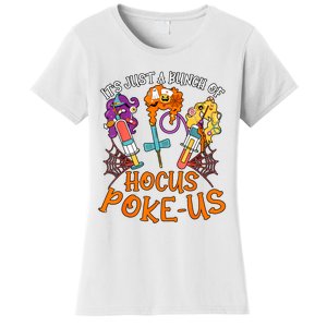 Hocus Pokeus Witch Nurse Halloween Medical Lab Tech Spooky Women's T-Shirt