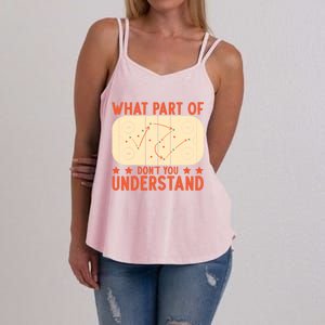 Hockey Player What Part Of Hockey DonT You Understand Gift Women's Strappy Tank