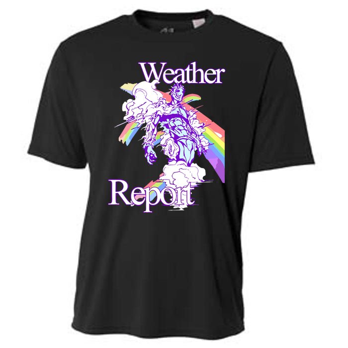 Hoshi Pieces Weather Report Jojos Cooling Performance Crew T-Shirt