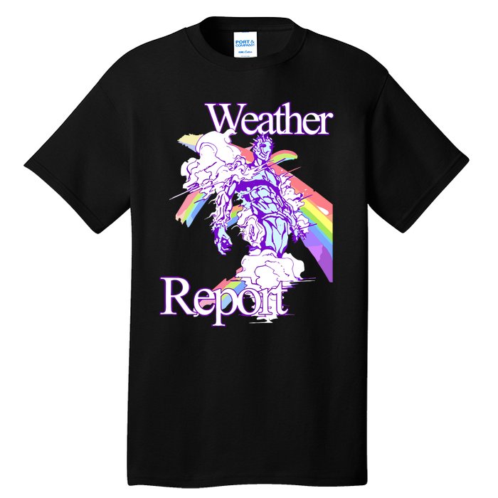 Hoshi Pieces Weather Report Jojos Tall T-Shirt