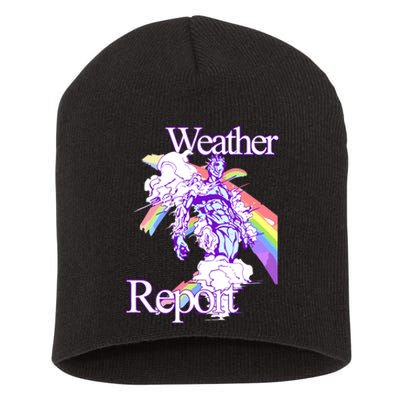 Hoshi Pieces Weather Report Jojos Short Acrylic Beanie