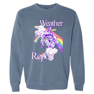 Hoshi Pieces Weather Report Jojos Garment-Dyed Sweatshirt