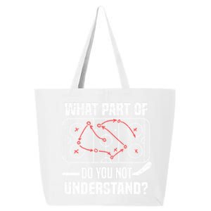 Hockey Player What Part Of Do You Not Understand Ice Hockey Funny Gift 25L Jumbo Tote