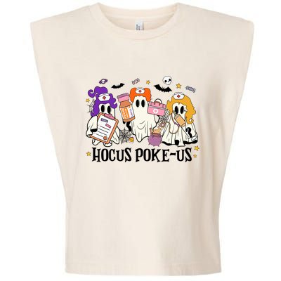 Hocus Pokeus Witch Nurse Halloween Garment-Dyed Women's Muscle Tee