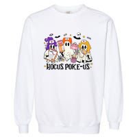 Hocus Pokeus Witch Nurse Halloween Garment-Dyed Sweatshirt