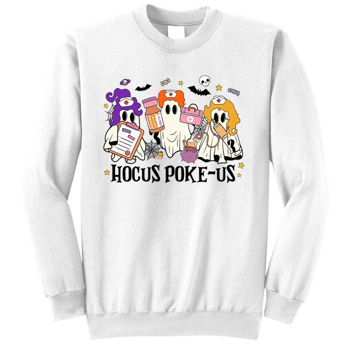 Hocus Pokeus Witch Nurse Halloween Sweatshirt