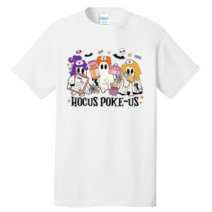 Hocus Pokeus Witch Nurse Halloween Tall T-Shirt