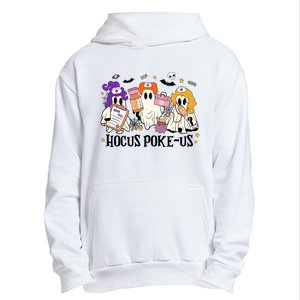 Hocus Pokeus Witch Nurse Halloween Urban Pullover Hoodie