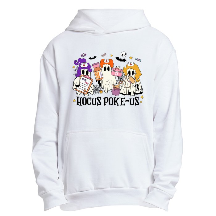 Hocus Pokeus Witch Nurse Halloween Urban Pullover Hoodie