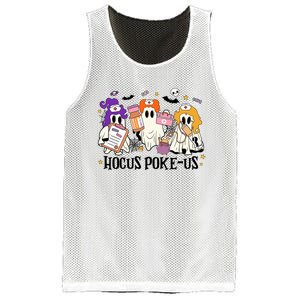 Hocus Pokeus Witch Nurse Halloween Mesh Reversible Basketball Jersey Tank