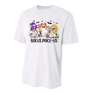 Hocus Pokeus Witch Nurse Halloween Performance Sprint T-Shirt