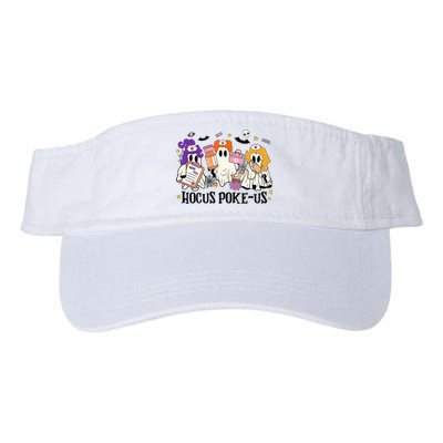 Hocus Pokeus Witch Nurse Halloween Valucap Bio-Washed Visor