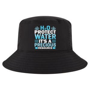 H2o Protect Water It's A Precious Resource Save Water Gift Cool Comfort Performance Bucket Hat