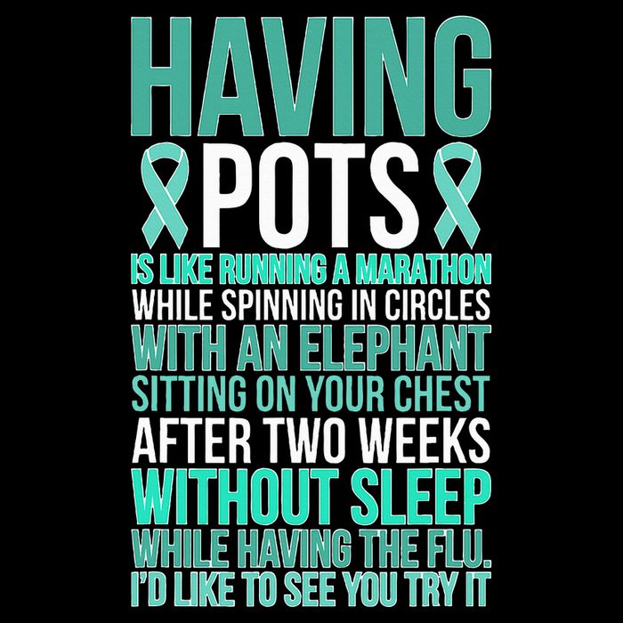 Having POTS Warrior POTS Awareness Day POTS Fighter Cooling Performance Crew T-Shirt