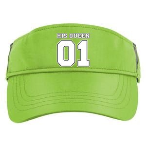 His Queen 01 Sport Couple Adult Drive Performance Visor