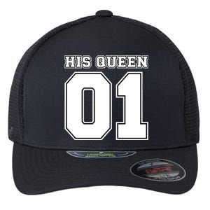 His Queen 01 Sport Couple Flexfit Unipanel Trucker Cap