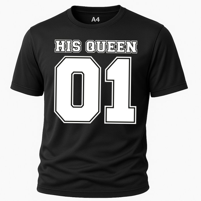 His Queen 01 Sport Couple Cooling Performance Crew T-Shirt