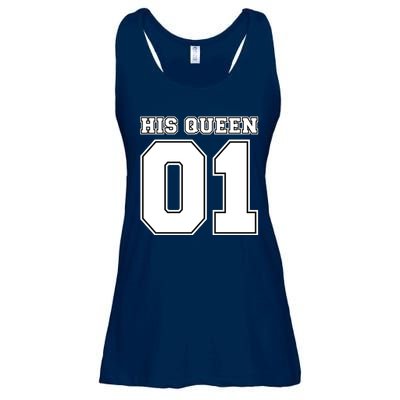 His Queen 01 Sport Couple Ladies Essential Flowy Tank